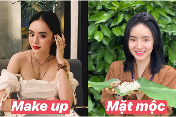 Em gái Angela Phương Trinh ngày càng chăm để mặt mộc, so với lúc make up đúng là khác toàn tập