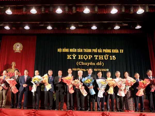 Miễn nhiệm 3 Phó chủ tịch UBND TP Hải Phòng