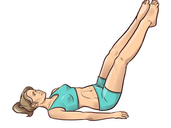 Bài tập 5 phút giúp chân thon gọn trước khi đi ngủ cho nàng bận rộn