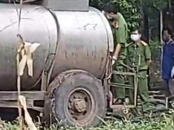 Vụ đôi vợ chồng tử vong trong xe bồn: Trưởng công an tiết lộ nguyên nhân