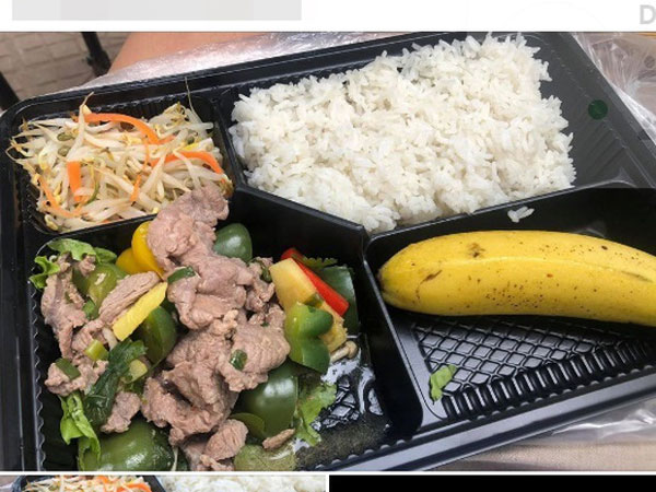 Đặt suất cơm bò lúc lắc nhưng sản phẩm nhận được lại khiến cô gái nghi ngờ về nhận thức của mình