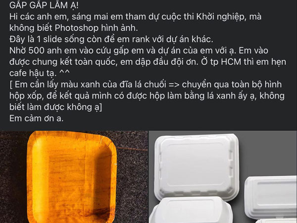 Chưa kịp 'comeback' sau khi tố 10 bên ăn cắp chất xám, startup hộp lá chuối đã bị netizen tố ngược vì dùng ảnh photoshop để bán hàng