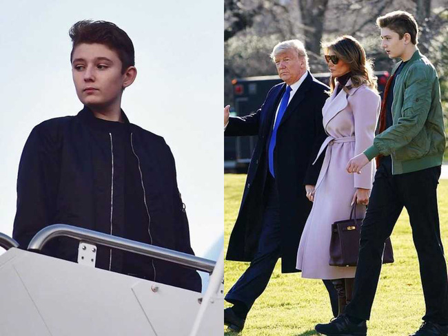 Thói quen thường xuyên của 'Hoàng tử Nhà Trắng' Barron Trump khi đi cùng bố mẹ suốt 4 năm qua mà không mấy ai để ý tới