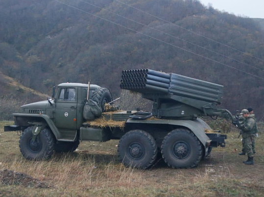 Nga đưa pháo phản lực tới 'gìn giữ hòa bình' ở Nagorno-Karabakh