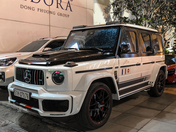 Minh 'nhựa' lột xác 'con cưng' Mercedes-AMG G63 Edition 1 với bộ bodykit Brabus hầm hố