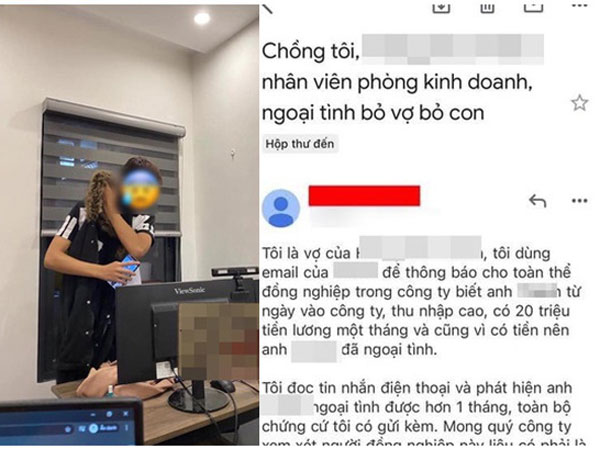 Lắm tiền 'rửng mỡ', nam thanh niên bị vợ dùng mail gửi cho toàn công ty chứng cớ ngoại tình của mình và cái kết khiến dân tình hả dạ