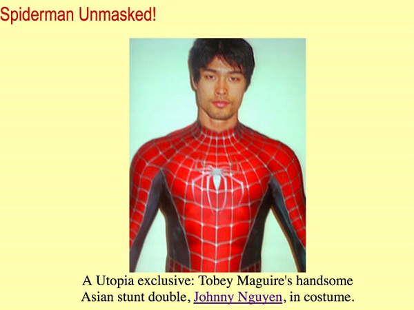 Bạn có biết: Johnny Trí Nguyễn từng đóng thế Spider-Man 2003, tiết lộ giá trị đắt đỏ của bộ đồ Người Nhện