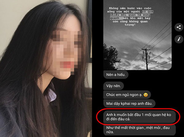 Ngủ quên không kịp trả lời tin nhắn của người lạ, sáng hôm sau, cô gái kinh ngạc vì chàng trai xả một tràng dài như đoạn sớ
