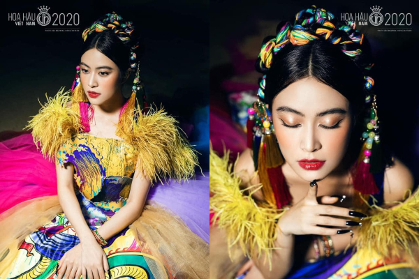Hoàng Thuỳ Linh gây sốt với ảnh hậu trường Chung kết HHVN 2020, netizen cảm thán: 'Suýt giật spotlight thí sinh thi Hoa hậu rồi!'