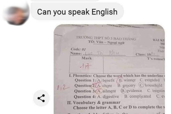 Trai Tây hào hứng bắt chuyện, cô nữ sinh chỉ khoe 1 tấm hình mà kết thúc luôn mối quan hệ