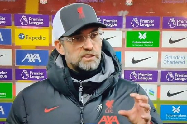 HLV Juergen Klopp chỉ trích cách xếp lịch thi đấu ở Ngoại hạng Anh