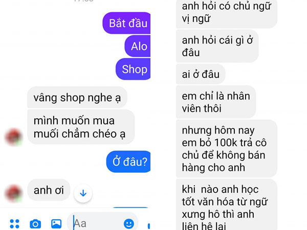 Inbox hỏi mua hàng nhưng ăn nói trống không bị shop block, khách hàng đăng đàn 'bóc phốt' nhưng lại bị 'ném đá' kịch liệt hơn