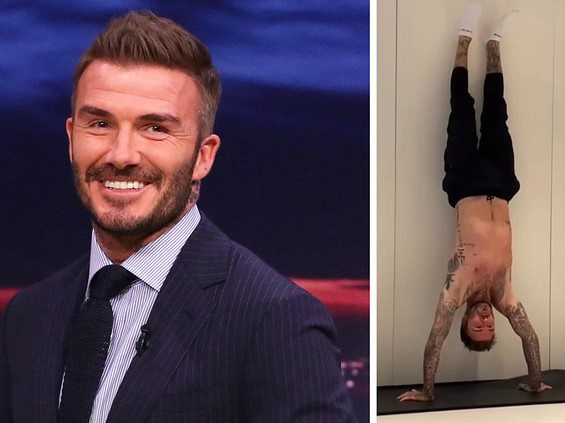 Lý do David Beckham thích 'trồng cây chuối'