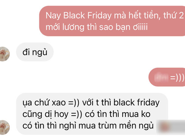 Black Friday sale ầm ầm nhưng mãi thứ 2 mới có lương là cảm giác ra sao?