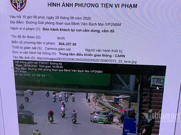 Ô tô để nhà tại Thanh Hóa, 'tá hoả' khi CSGT báo vi phạm ở Hà Nội