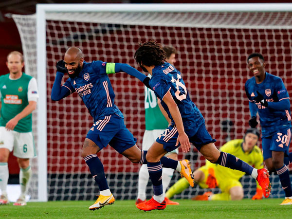 Arsenal thắng trận thứ 5 liên tiếp ở Europa League