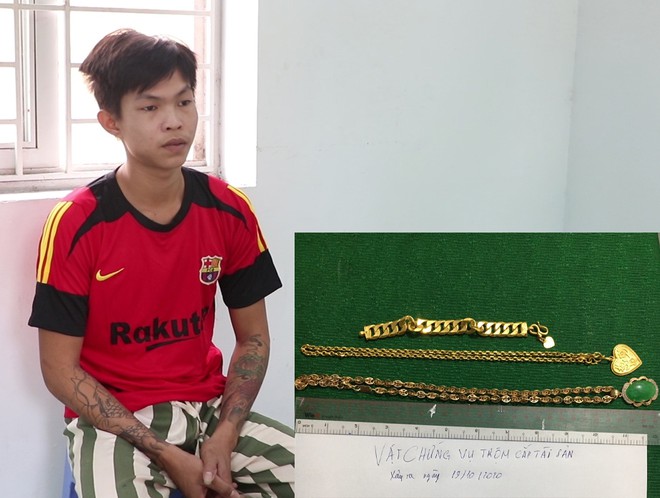 Đến nhà chơi, thanh niên cuỗm gần 4,5 lượng vàng của cô ruột