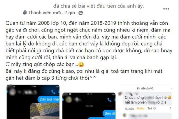 Mời cưới hội bạn 10 năm, ai cũng viện lý do từ chối khiến dân tình tranh cãi
