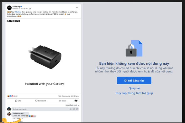 Ai rồi cũng lật mặt: Samsung lặng lẽ xoá bài viết 'cà khịa' iPhone sau khi lộ tin Galaxy S21 không bán kèm củ sạc