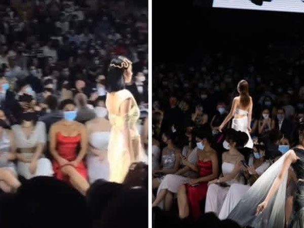 NTK Đỗ Long bức xúc tố vị khách không mời mặc sai dresscode, ngang nhiên chiếm chỗ tại VIFW, hóa ra là thí sinh HHHV Việt Nam