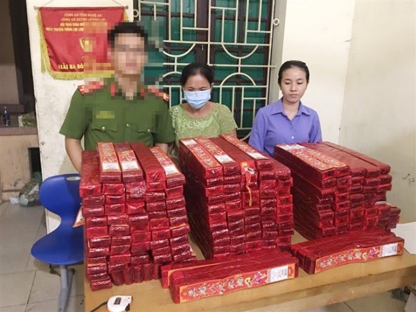 Triệt phá đường dây mua bán pháo nổ ở Nghệ An