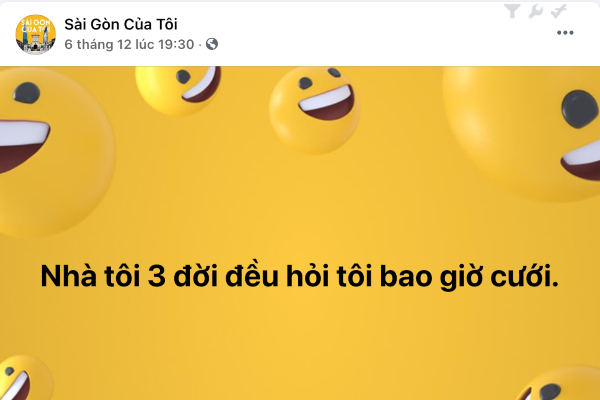 'Nhà tôi 3 đời đều hỏi tôi bao giờ cưới' và loạt đối đáp 'cười muốn sảng' của hội vừa ế vừa lầy