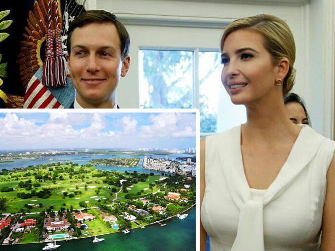 Vợ chồng Ivanka Trump muốn đến đảo tỷ phú sau khi rời Nhà Trắng