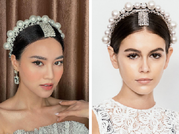 Ninh Dương Lan Ngọc dính 'nghi án' dùng cài tóc Givenchy nhái