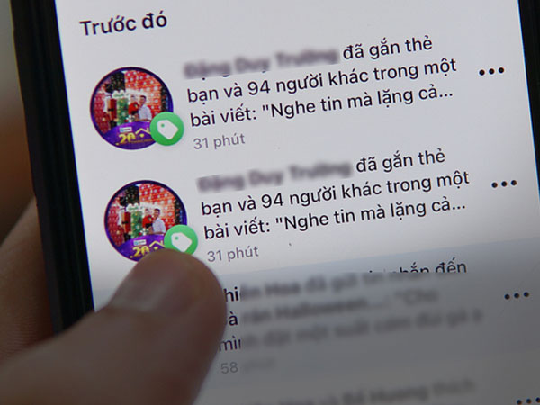 Mất mật khẩu Facebook từ đường link gắn 'tag'