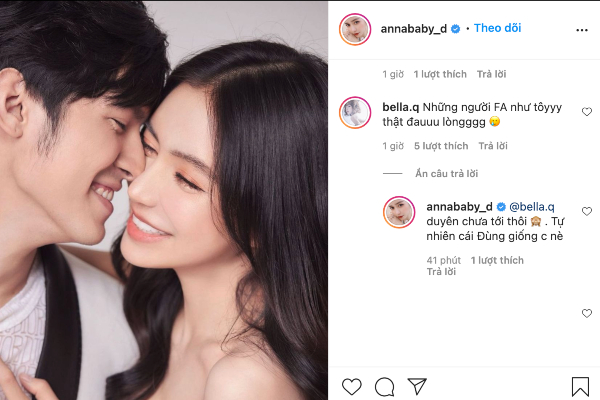 Bình luận vào hình của bạn gái, Bella ngầm xác nhận đã chia tay Karik
