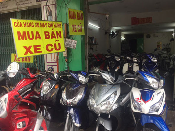 Bán xe máy cũ, phải xác nhận độc thân