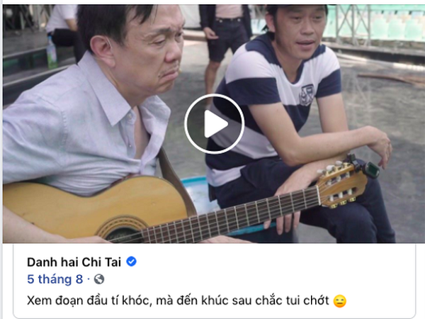Rớt nước mắt với clip 'Nếu 1 ngày không có Chí Tài' từ 4 tháng trước: Ngẫu hứng đàn ca, người tung kẻ hứng với nghệ sĩ Hoài Linh