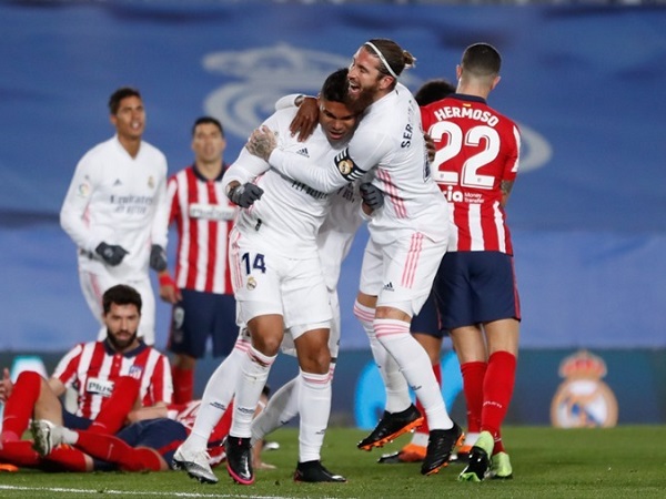 Đả bại Atletico, Real Madrid chen chân vào top 3