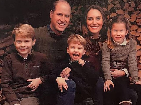 Thiệp Giáng sinh nhà William - Kate bị rò rỉ