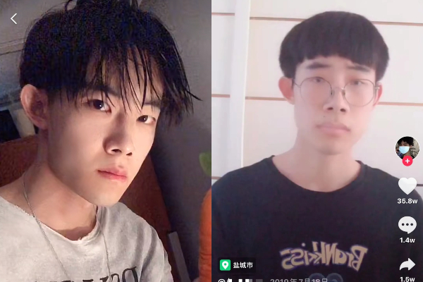 Trai đẹp TikTok bị bóc nhan sắc thật, nhìn trước - sau khi dùng filter không tìm ra 'miếng' điểm chung nào