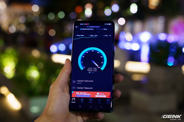 Trải nghiệm tốc độ mạng 5G Viettel tại TP.HCM: Tải về nhanh gấp 10 lần 4G, nhưng vùng phủ sóng còn hạn chế