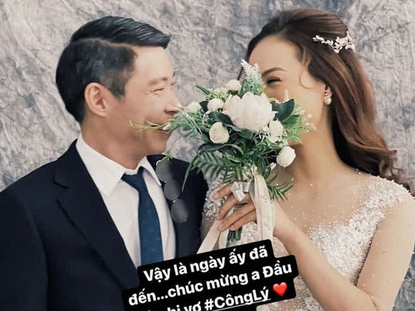 Hé lộ hậu trường ảnh cưới của NSND Công Lý và bạn gái kém 15 tuổi