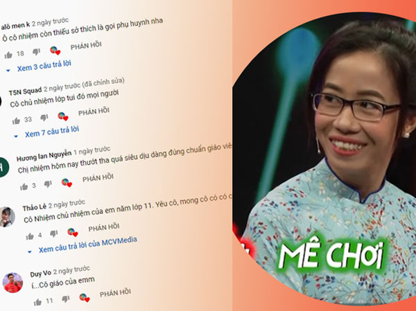 Bạn muốn hẹn hò: Thấy cô giáo chủ nhiệm lên sân khấu, học trò thi nhau 'làm mưa làm gió' phần bình luận để cổ vũ