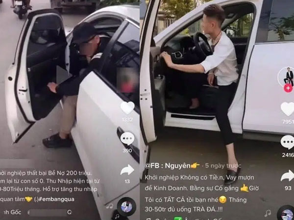 Loạn 'Chủ tịch' trên TikTok với cùng mô-típ từng vay mượn khắp nơi và cái kết thành công rực rỡ nhờ kinh doanh online: Sự thực là gì?