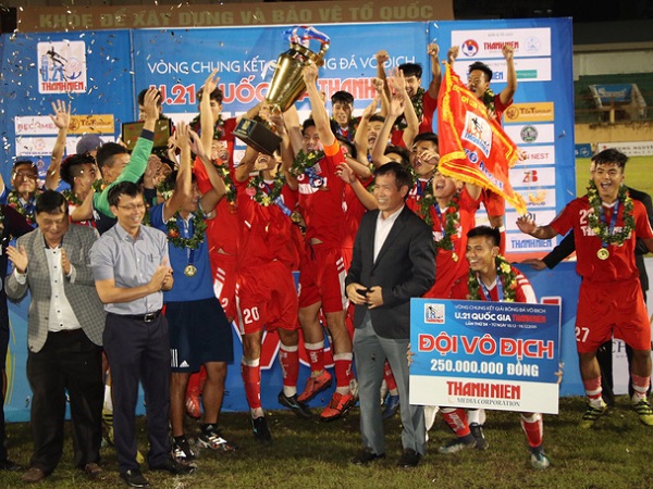 Viettel vô địch Giải U21 quốc gia 2020