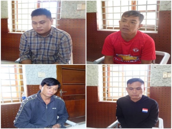 Vụ hỗn chiến ở An Giang: 4 đàn em của Tèo '72 Mụt Ruồi' ra đầu thú