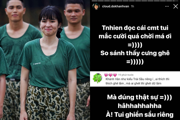 Khánh Vân hài hước tự nhận mình giống trái sầu riêng, ai thích thì cực thích mà ai ghét thì cũng ghét ghê lắm
