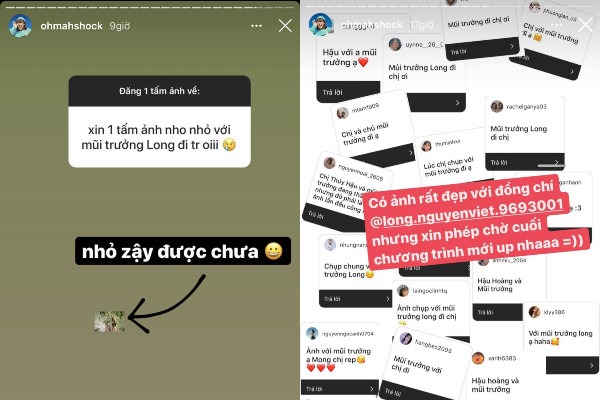 Fan liên tục đặt câu hỏi về Mũi trưởng Long, Hậu Hoàng đáp trả vô cùng 'lầy lội'