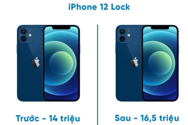 iPhone 12 lock tăng giá đột biến sau khi nhiều cách 'hô biến' iPhone lock thành quốc tế được chia sẻ rộng rãi