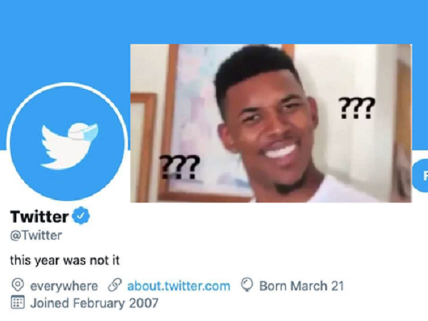 Twitter vừa đổi ảnh bìa 'tiễn vong' năm 2020 bằng 1 meme khiến cộng đồng mạng cười nghiêng ngả