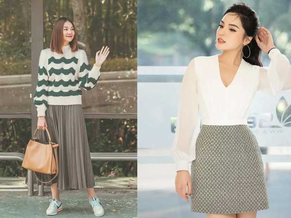 Đây là 4 mẫu chân váy 'tủ' của các mỹ nhân Việt, chị em sắm theo thì sẽ mặc đẹp và sang mọi lúc mọi nơi