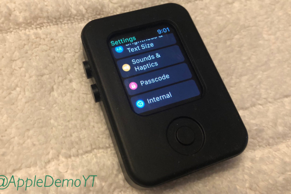 Lộ diện hình ảnh Apple Watch bản thử nghiệm: không đeo được nhưng vô cùng hầm hố