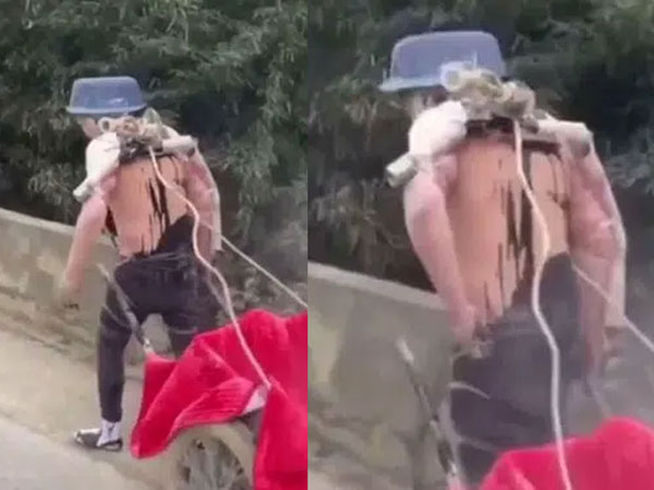 Clip chú rể bị 'hành' trong ngày cưới với những hình thức không thể hiểu nổi, thái độ của anh ta mới thật kì lạ