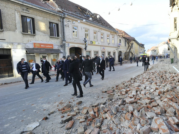Croatia: Động đất khiến ít nhất 7 người thiệt mạng và hàng chục người khác bị thương