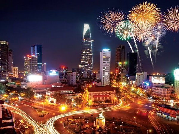 Thủ tướng chấp thuận 4 điểm bắn pháo hoa Tết Dương lịch ở TP.HCM